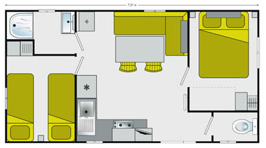 plattegrond estiva