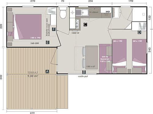 plattegrond loggia